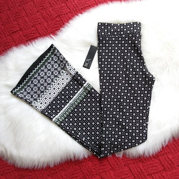 BCX | Lightweight Green Multi-toned Pull-on Pants M - Picture 8 of 9